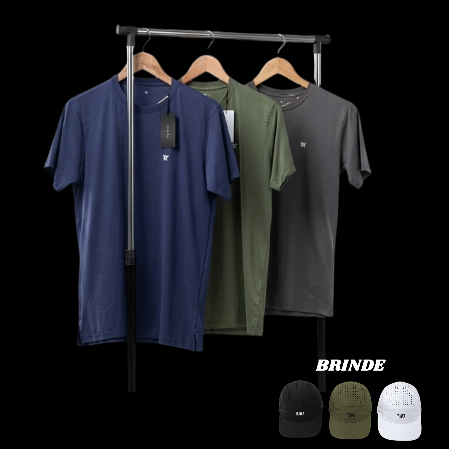 CAMISA CONFORT + boné de brinde