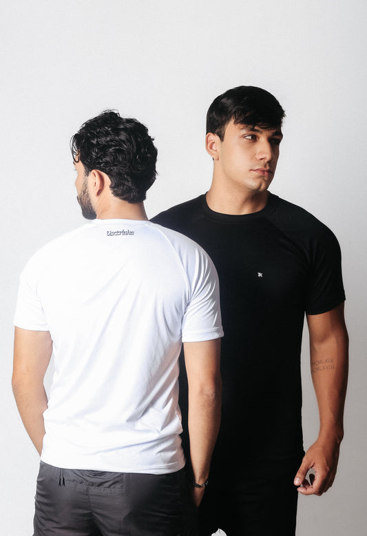 Dupla Imbatível: Preta + Branca em Dryfit💨